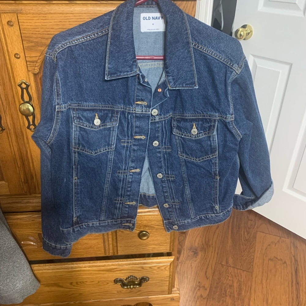 Old Navy Dark Blue Denim Jacket